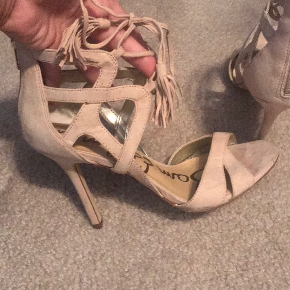Sam Edelman open toe Azela pumps - Picture 3 of 4